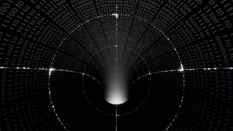túnel de datos binarios