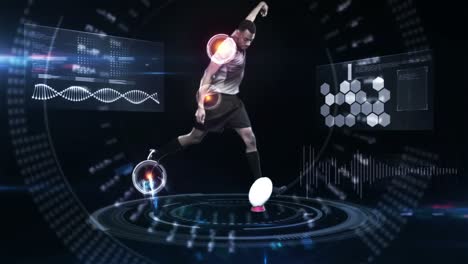 Futuristic-technology-tracking-athletes-movements