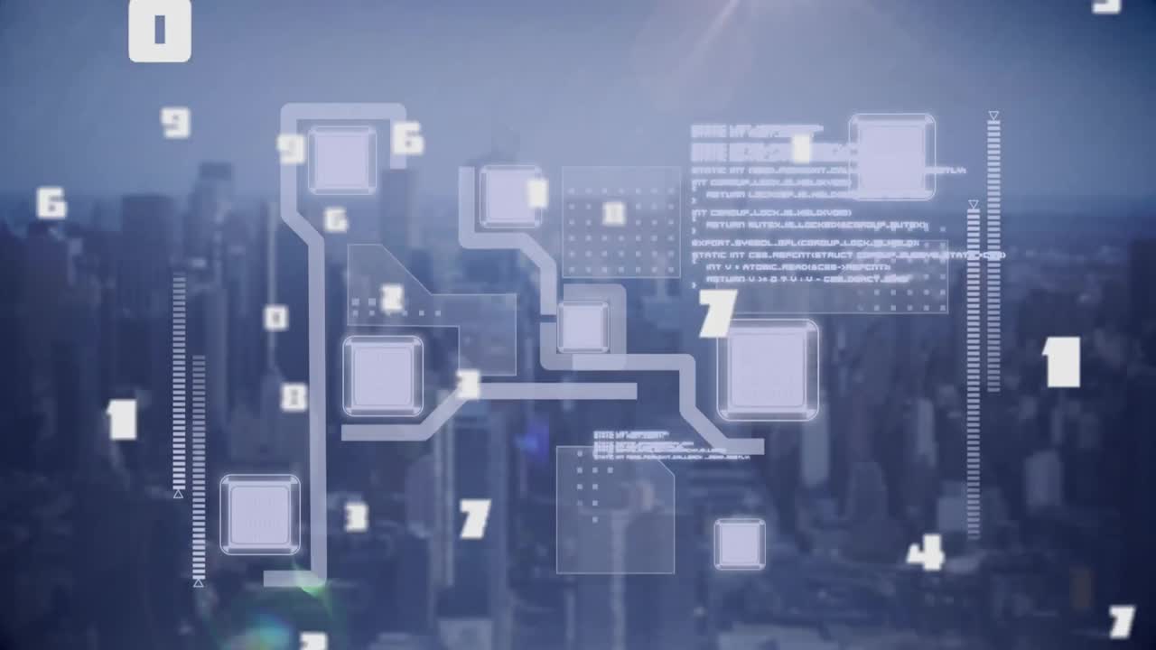 시티스케이프에 대한 데이터 처리와 디지털 인터페이스