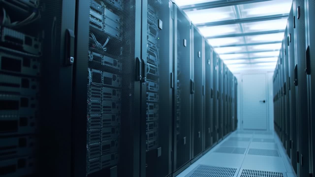 interior del centro de datos