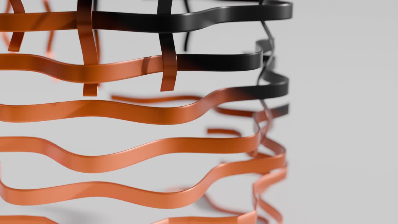 추상적인 금속 모양