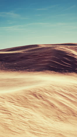 sand dunes in a desert landscape