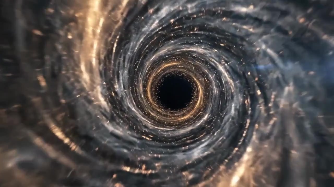 Flying Through a Swirling Cosmic Vortex or Black Hole Tunnel