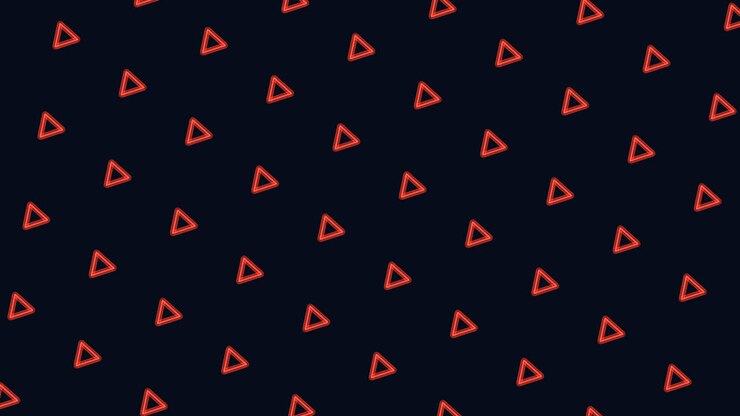 Gradient triangles pattern with neon color 1