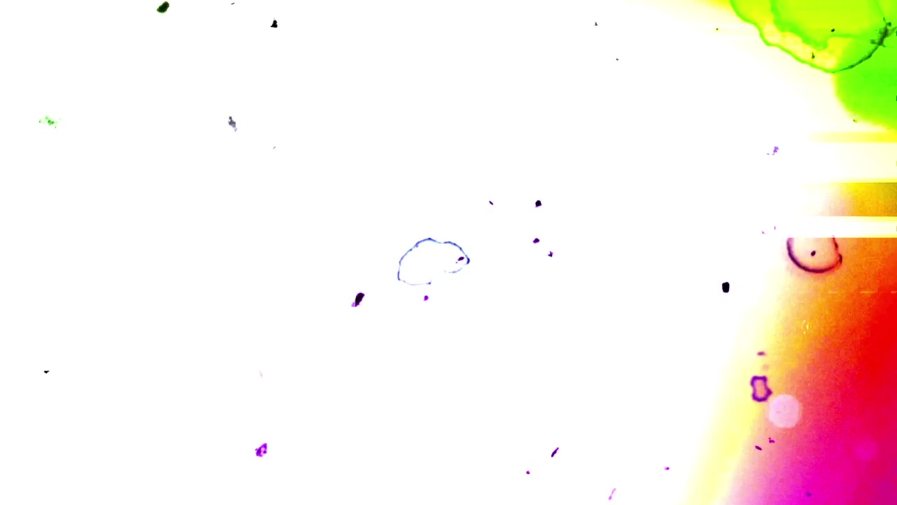 Sovrapposizione Dinamica di Glitch Astratto ed Effetto Pellicola Bruciata