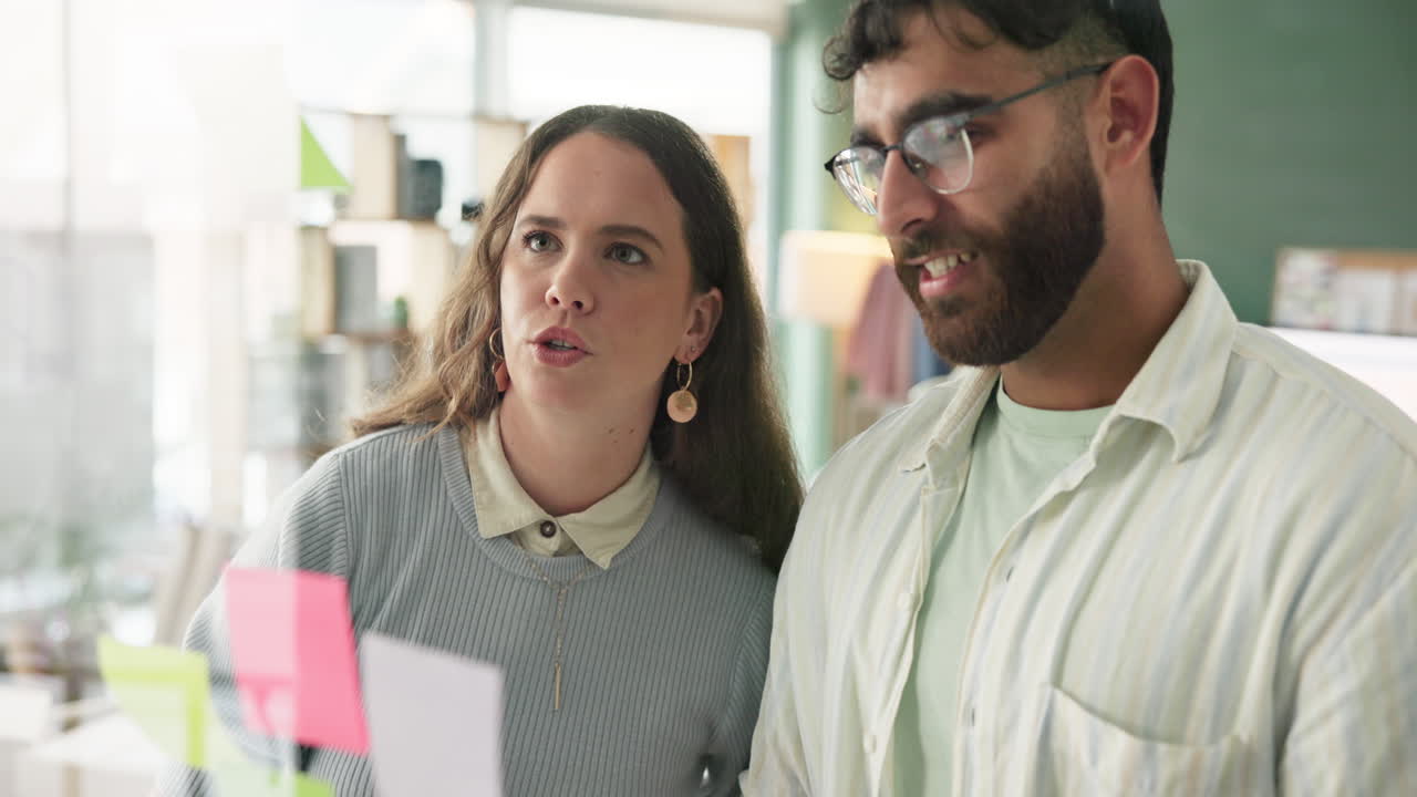 Business Team Collaborating on a Project in the Office
