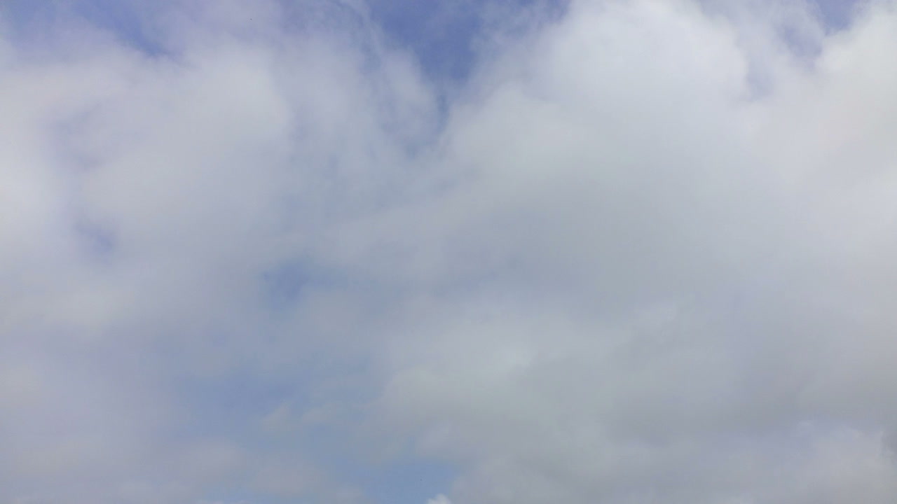 Clouds in the sky. Timelapse. Shooting of Timelapse