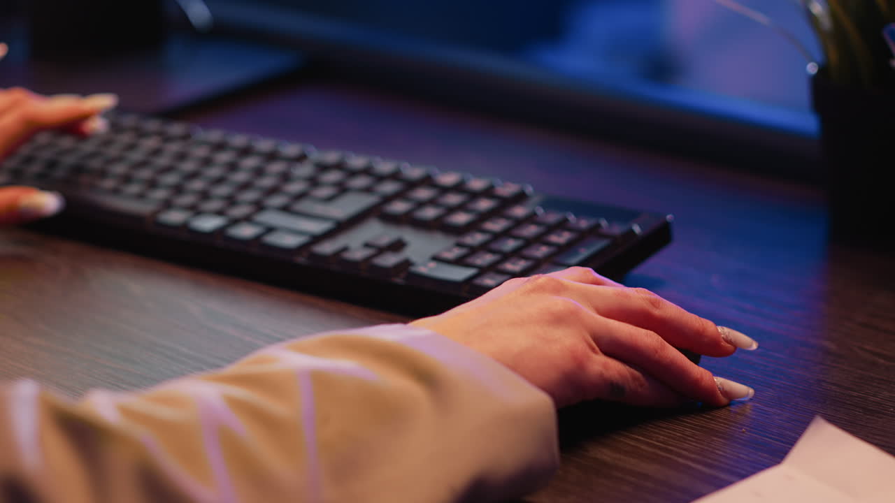 Typing on a Computer Keyboard