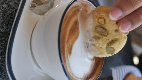 coffee and cookie