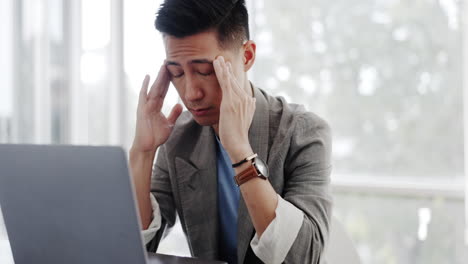 Asian-businessman-headache