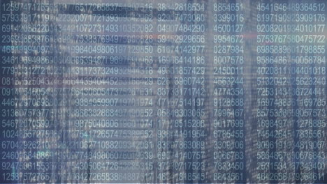 Animation of data processing over computer servers