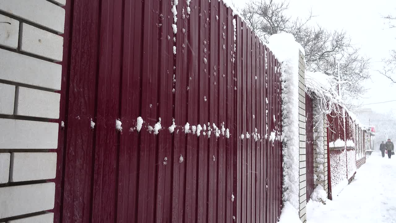 neve in città