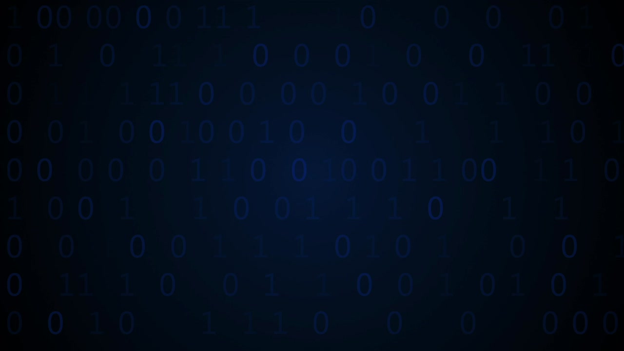 Fondo de código binario