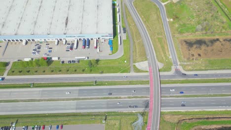 Aerial-view-of-goods-warehouse