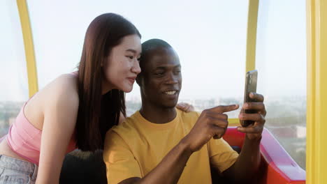 couple having a good time