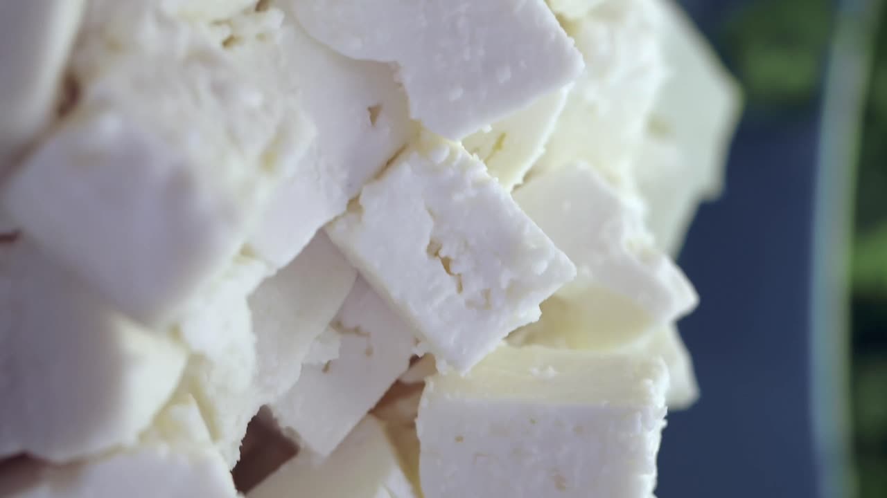 Close-up of Feta Cheese