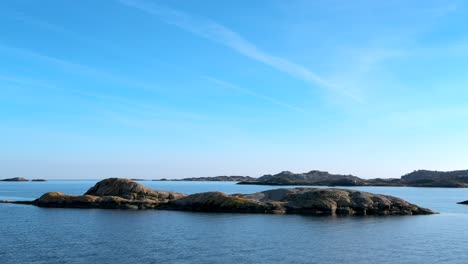 peaceful scene from the southern coast of norway with a 4k looping video