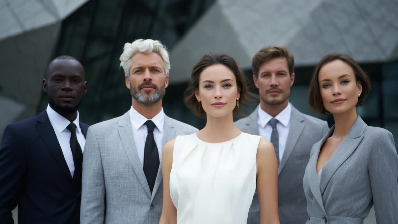 equipo de negocios diverso