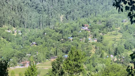 beauty of rural india and farmers land, nature beauty, hills, green fields with village life in forest area and timeless travel escapes, sstktravel