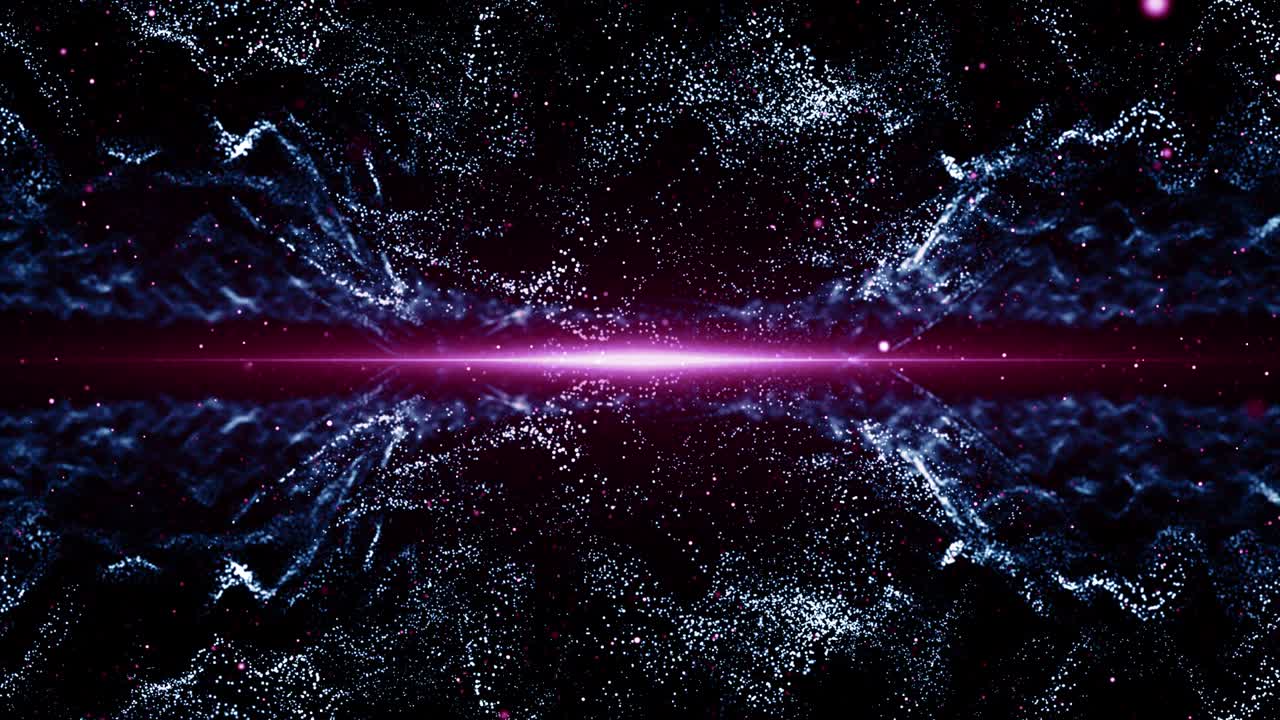 partículas de polvo abstracto luz bokeh títulos de movimiento bucle de fondo cinematográfico