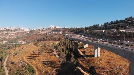 puente de la carretera en jerusalén