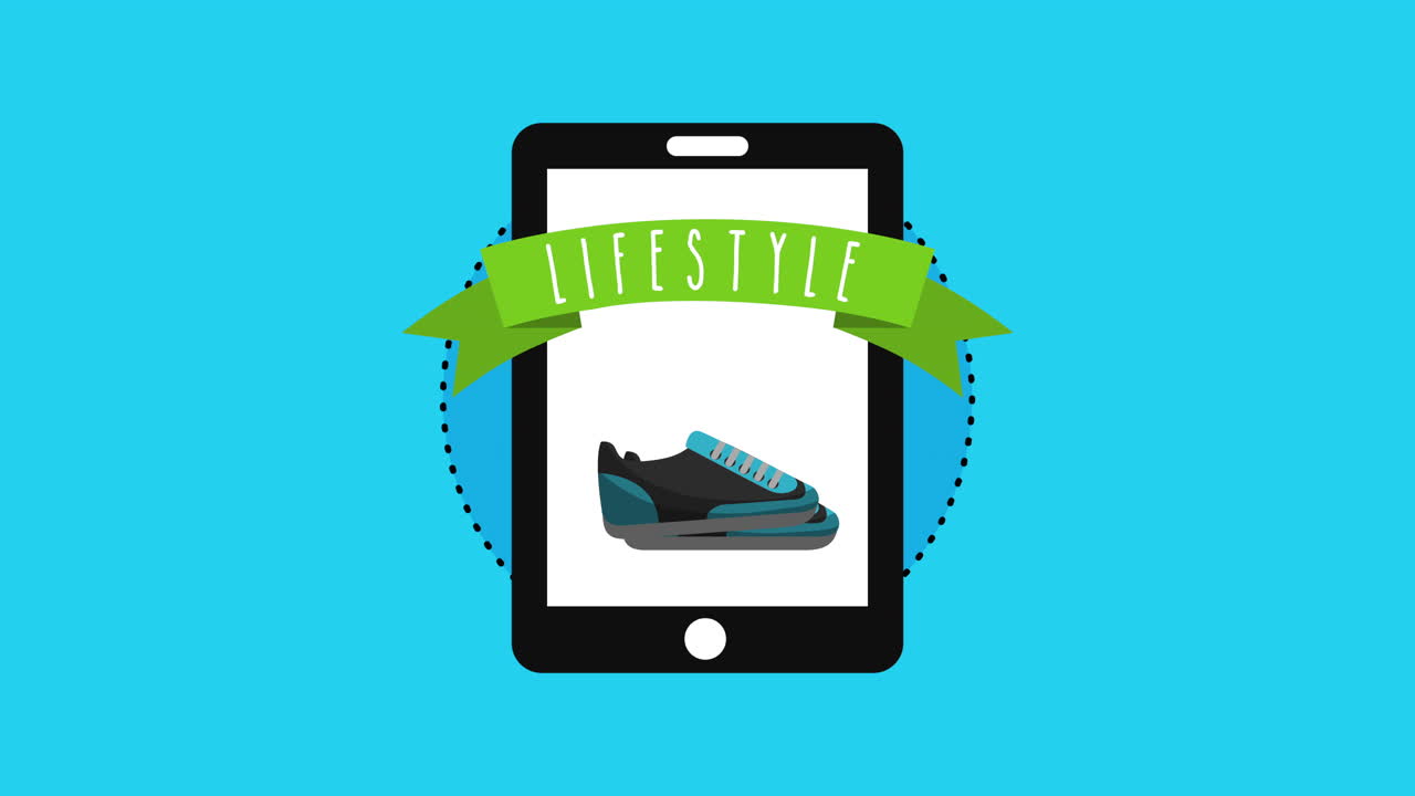 스마트 폰 애니메이션으로 건강한 라이프 스타일