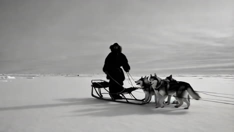 arctic dog sledding expedition