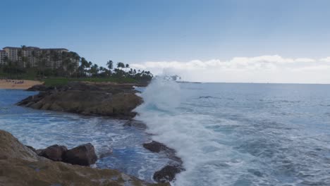 olas rompiendo ko olina hawaii