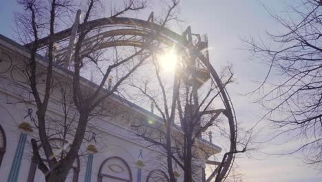 Amusement-park-ride-in-Stockholm-Sweden