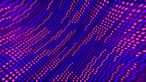 patrón de puntos sin costuras. bucle de fondo de movimiento de medio tono abstracto.