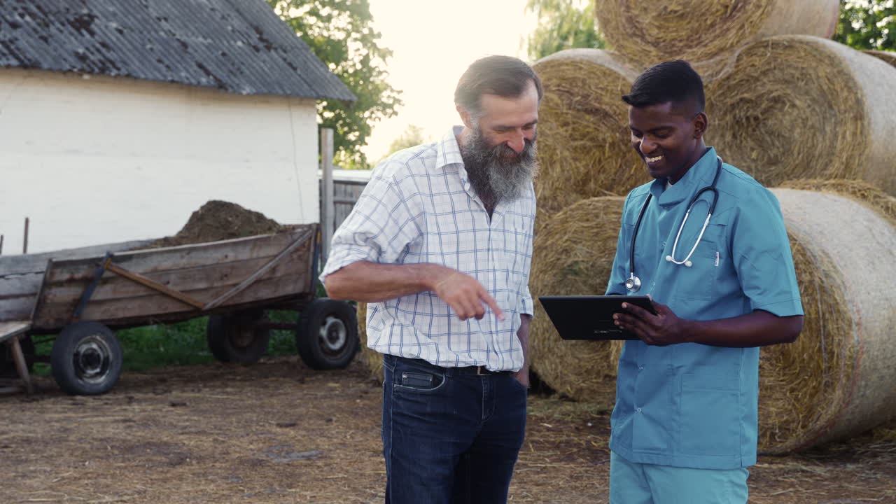 People talking outdoors