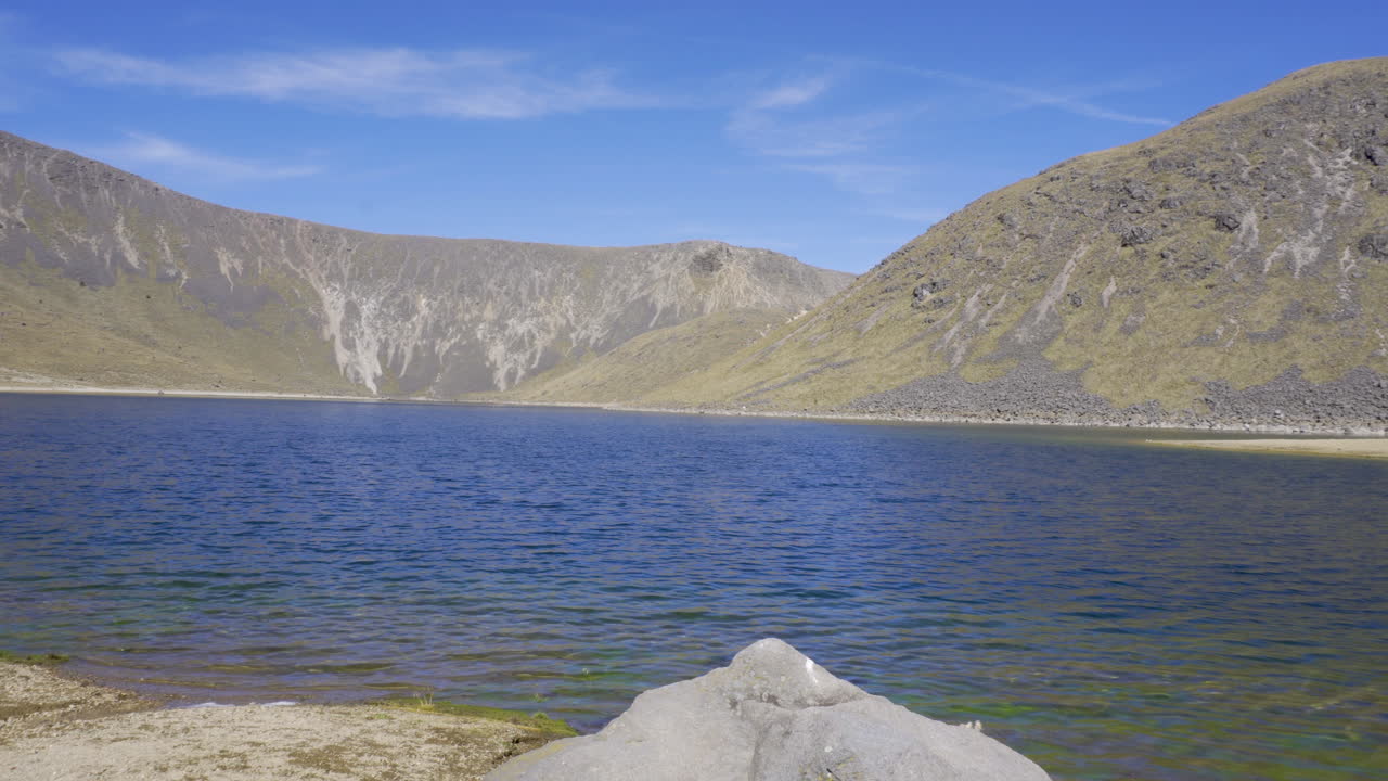 네바다 데 톨루카 화산의 전경