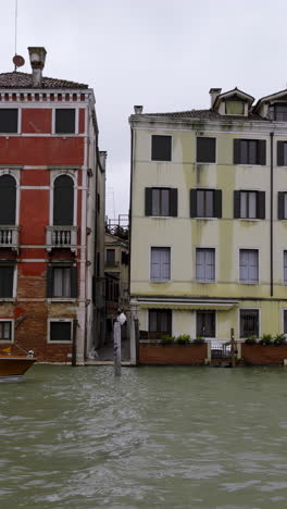 venice canal scene with flood
