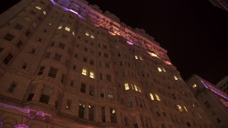 Toma-Nocturna-Del-Hotel-Bellevue-En-Filadelfia