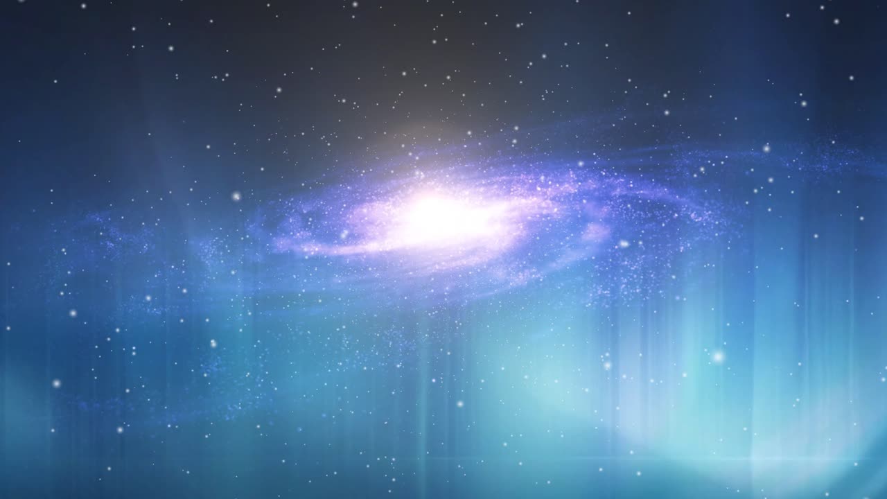 구름 표면 성운 전경, 우주와 은하