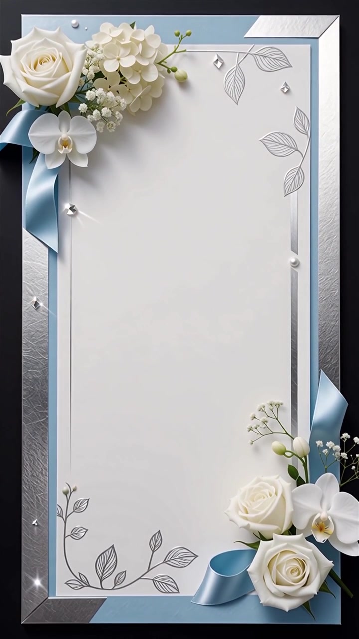 Sfondo per invito di matrimonio di lusso minimalista