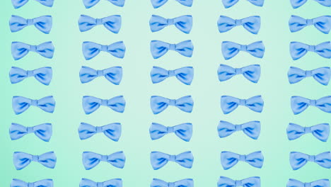 animación de pajaritas flotando sobre un fondo verde
