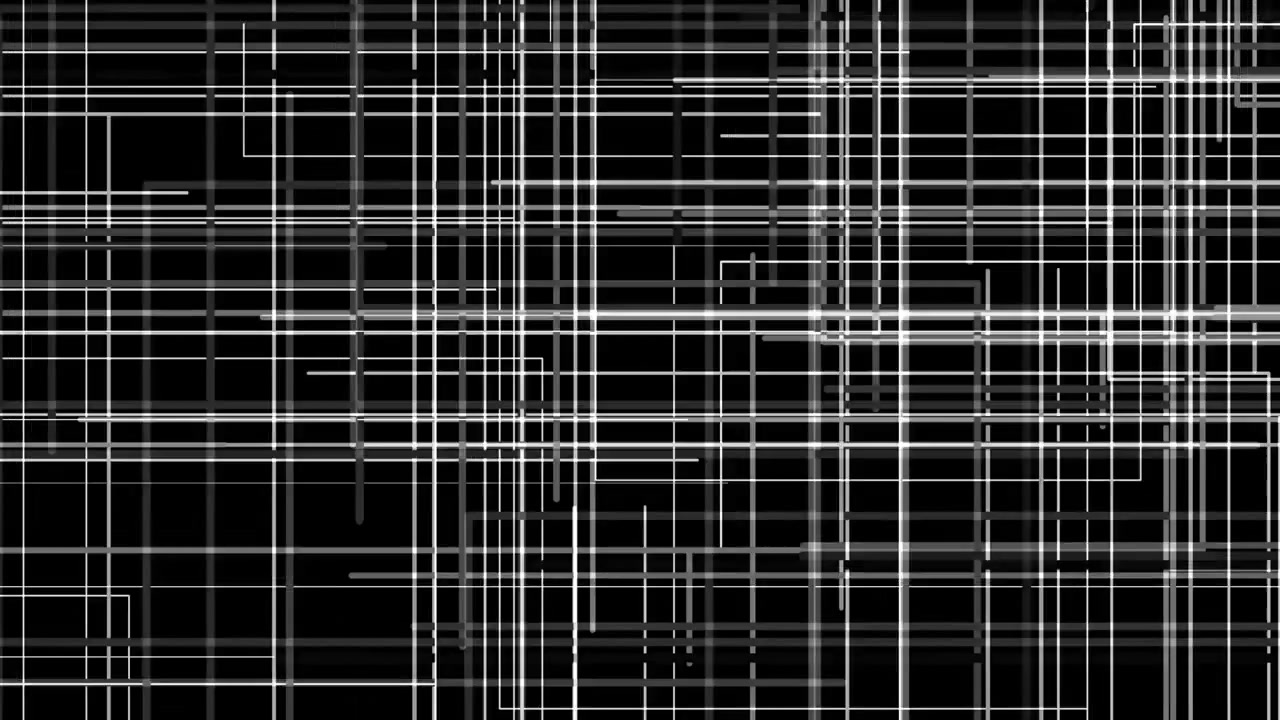Dynamic Abstract Grid Pattern Animation