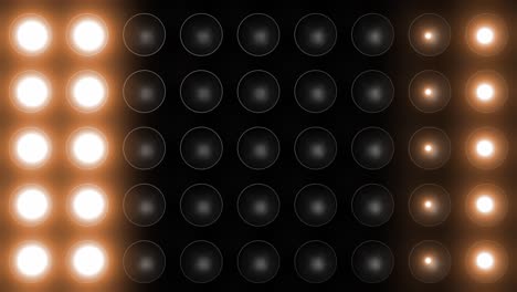 patrón de luces de escenario
