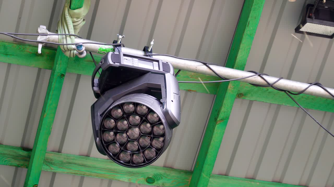 콘서트 무대에서 헤드라이트