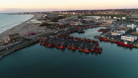 el puerto de la ciudad de mar del plata