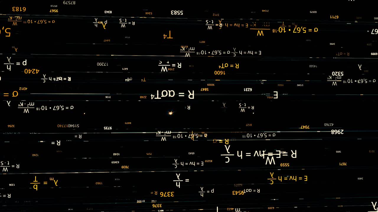 ecuaciones matemáticas abstractas
