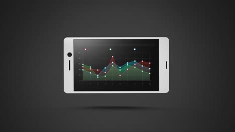 Graph-displayed-on-a-smartphone