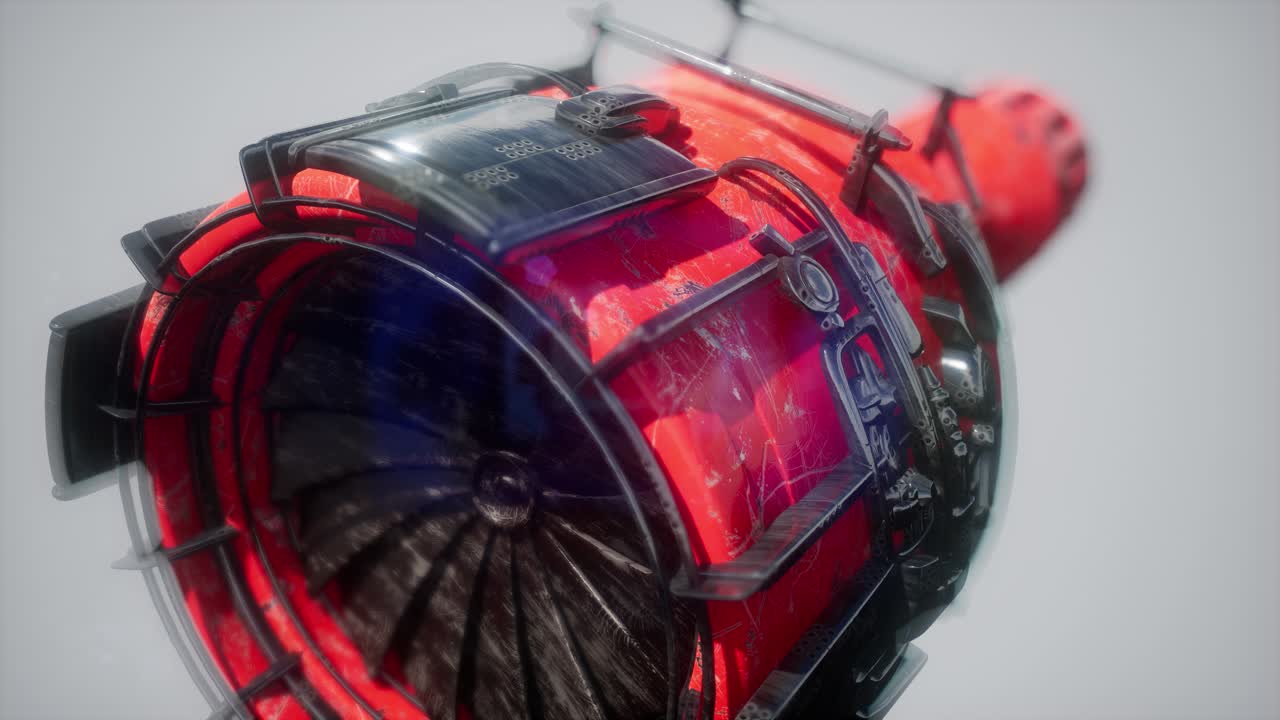 제트 엔진 터빈 부품