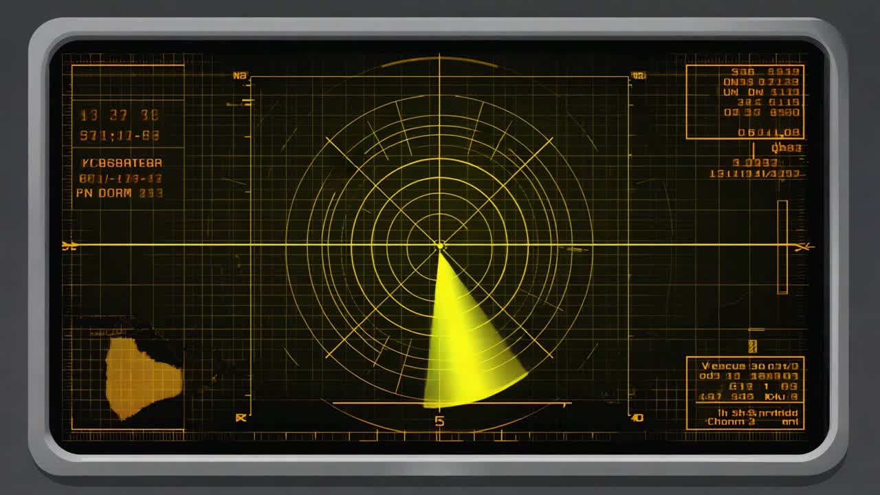 Radar Screen Display
