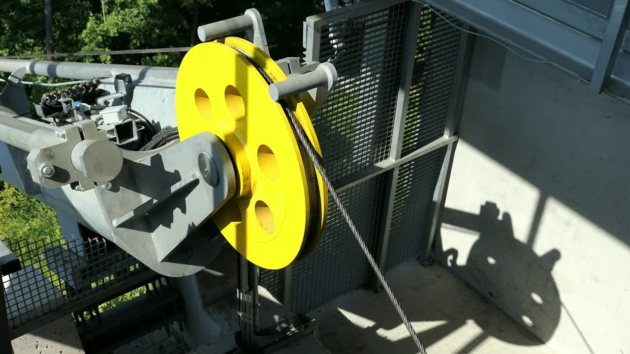 케이블카 리프팅  메커니즘