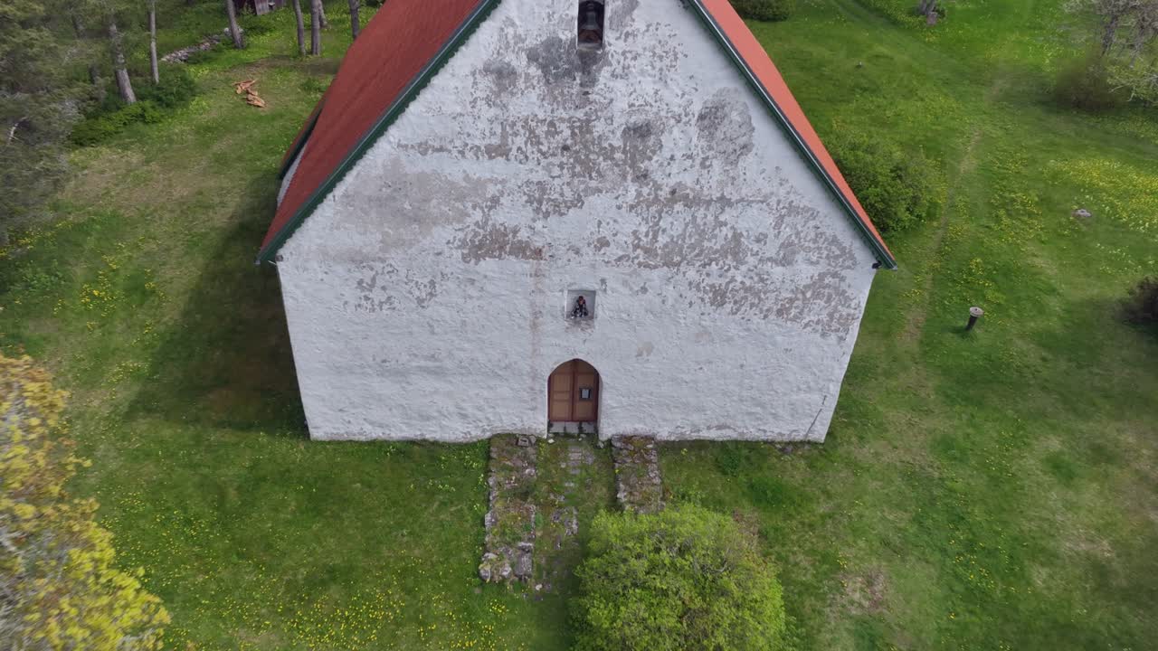 St. Olaf's Church in Vormsi, Estonia.