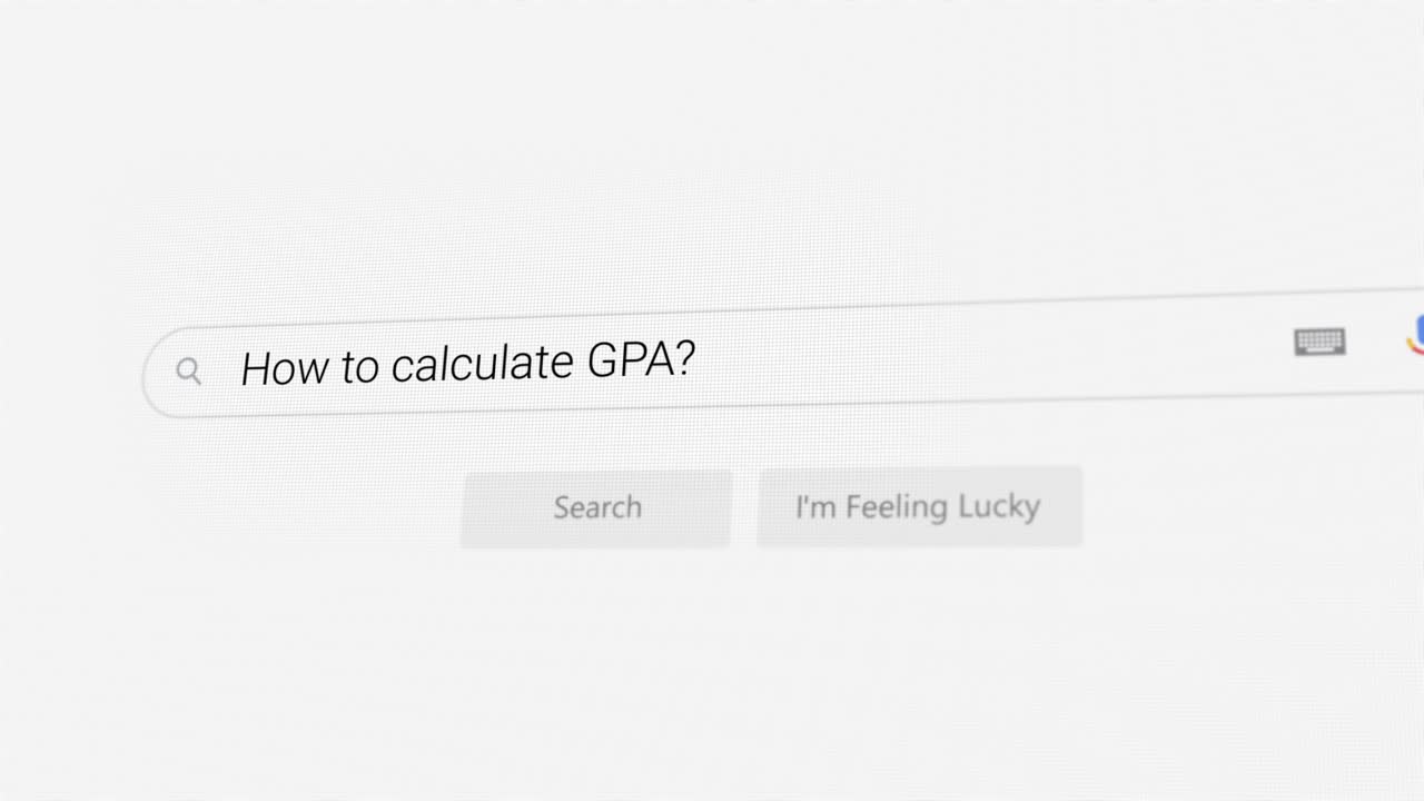Searching for How to calculate GPA? on Internet browser