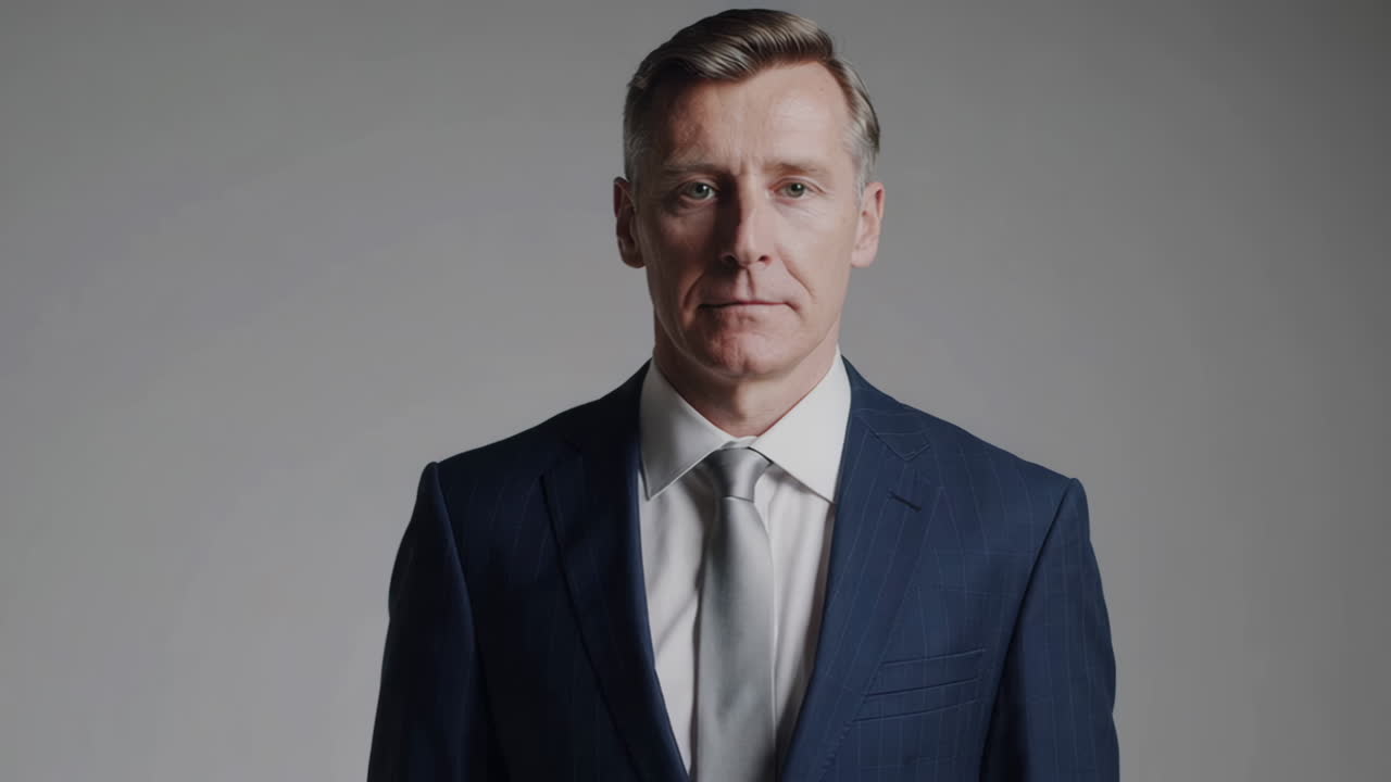 Retrato de un hombre de negocios