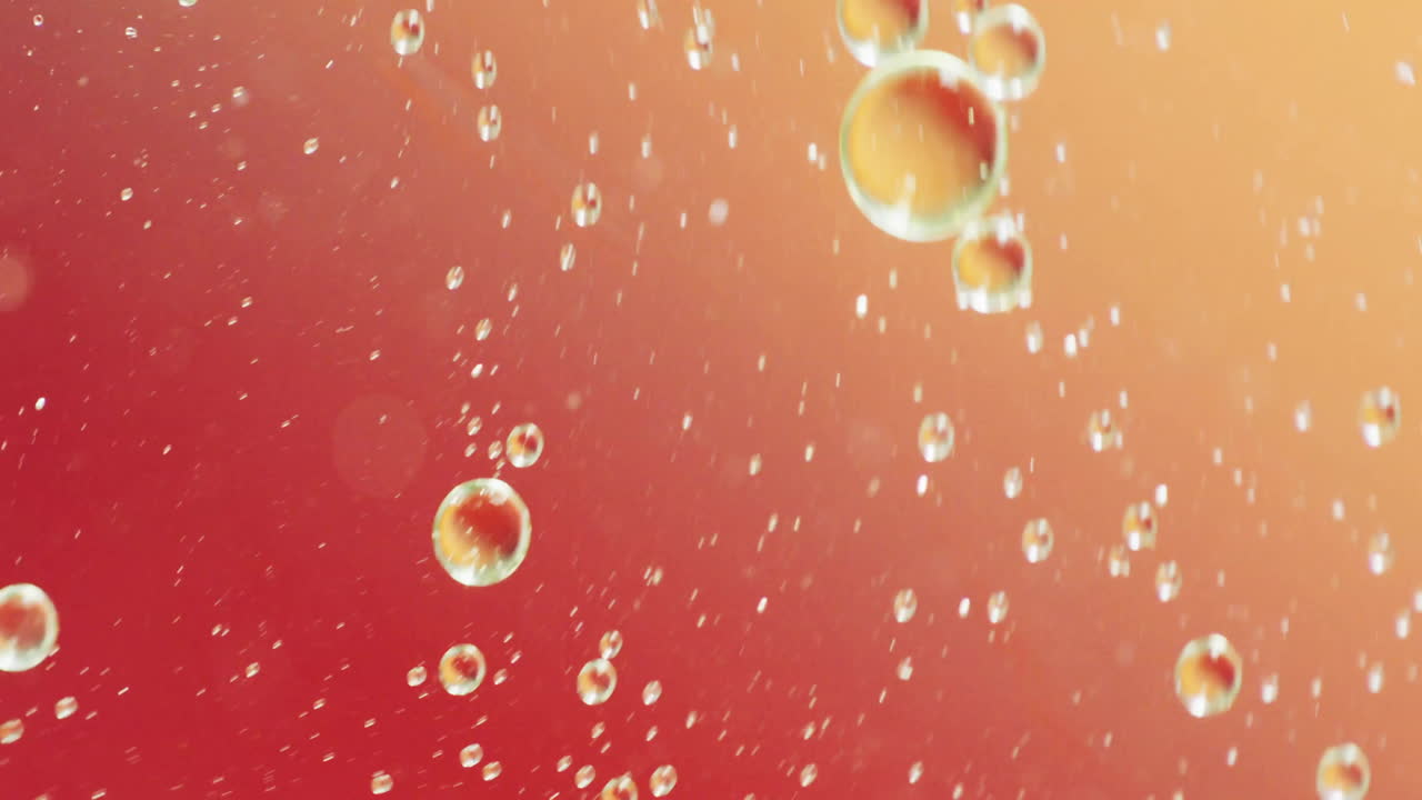 거품 위에 거대한 판매 텍스트의 애니메이션